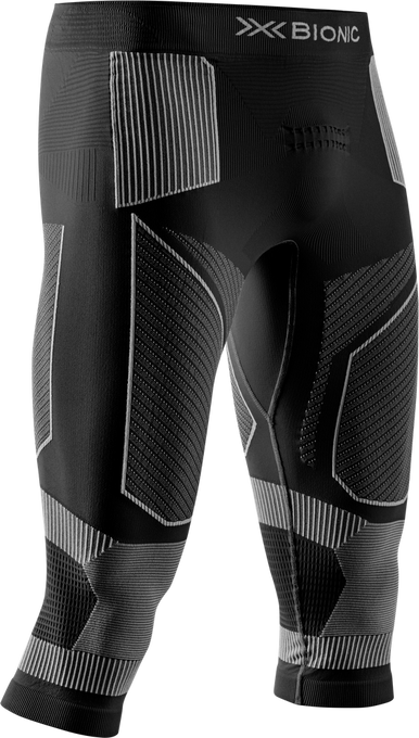 Thermal underwear X-Bionic Energy Accumulator Light Pants 3/4 Men Black/Light Grey - 2024/25