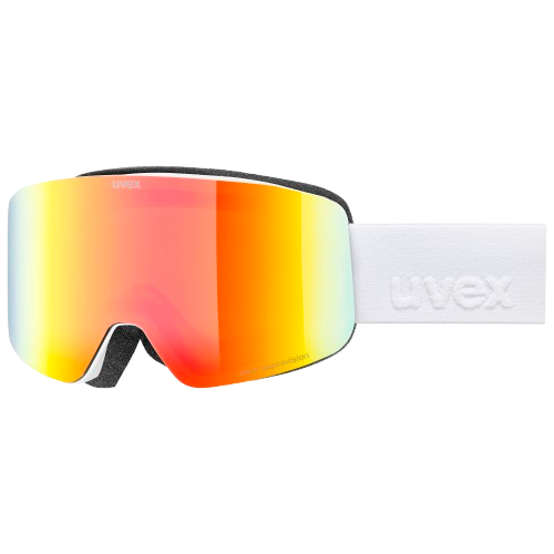 Brille Uvex PWDR FM White Matt/Mirror Rainbow - 2025/26