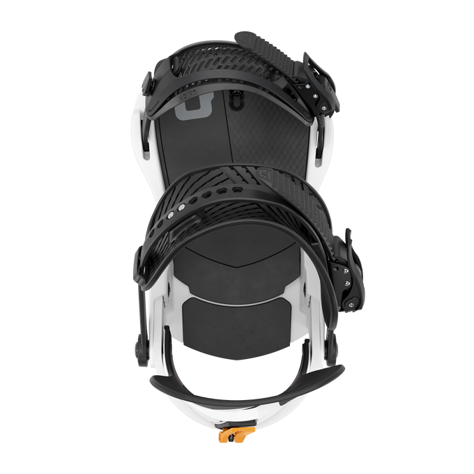 Snowboard Bindings Union Atlas White/Orange 2025/26