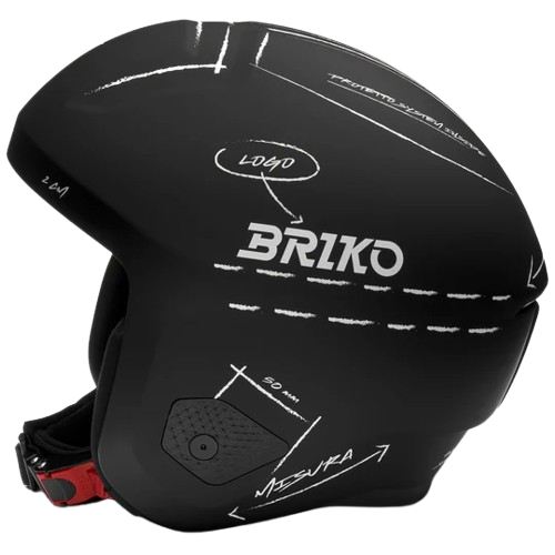 Helmet Briko Graphik Black/White - 2025/26