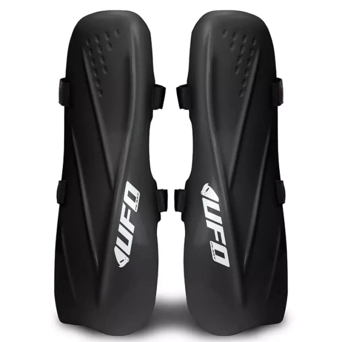 Shin Guards UFO PLAST Slalom Shin Guards 2.0 Black - 2024/25