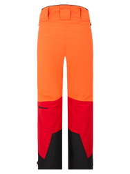 Ski pants Ziener Tewes Full-Zip Junior Teamwear Red Orange Pop - 2024/25