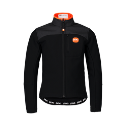 Softshell POC Race Jacket Jr Uranium Black - 2024/25