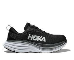 Man Schuhe Hoka Bondi 8 Black/White