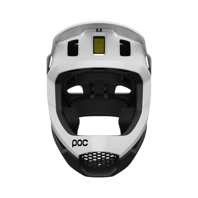 Bicycle helmet POC Otocon Race MIPS Hydrogen White/Uranium Black Matt 2025