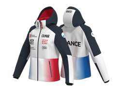 Women's ski jacket Colmar Replica Ski Jacket White/Black/Blue/Red - 2024/25