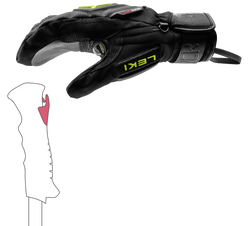 Gloves LEKI WCR C-Tech 3D Mitt - 2025/26