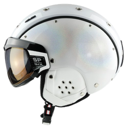 Helm Casco SP-6 Limited White Black Chameleon - 2024/25