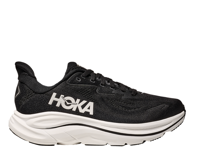 Man Schuhe Hoka Clifton 10 Black/White