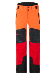 Ski Hosen Ziener Tewes Full-Zip Junior Teamwear Red Orange Pop - 2024/25