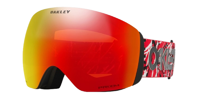 Goggles Oakley Flight Deck L Red Eddie/Prizm Snow Torch Iridium - 2025/26
