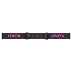 Goggles Uvex PWDR FM Black Matt/Mirror Pink - 2025/26
