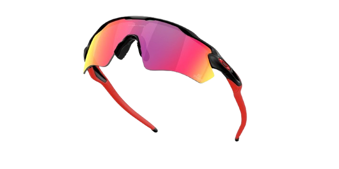 Sonnenbrill Oakley Radar EV Path Matte Black 100t Frame/Prizm Road Lenses