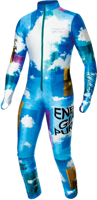 Rennanzug ENERGIAPURA Cielo Multicolor Junior (isoliert, unpadded) - 2022/23