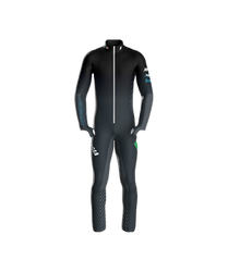 Race Suit Energiapura Master Black Junior (non insulated, padded) - 2024/25