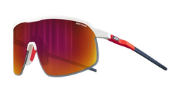 Sonnenbrille Julbo Density Spectron 3 Matt White / Fluo Orange / Blue