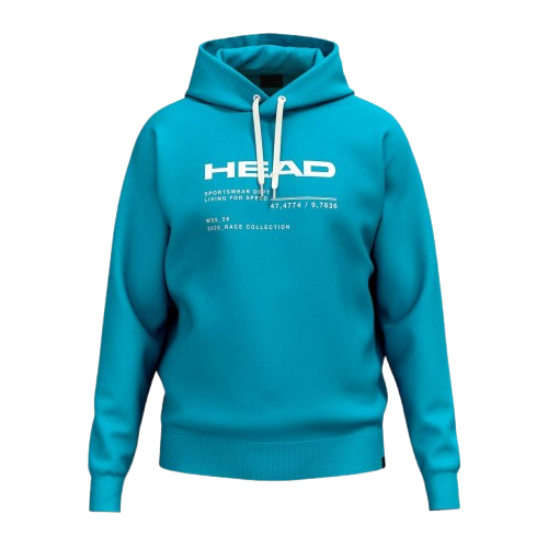 Bluse HEAD Race Hoodie Unisex Blue - 2025/26