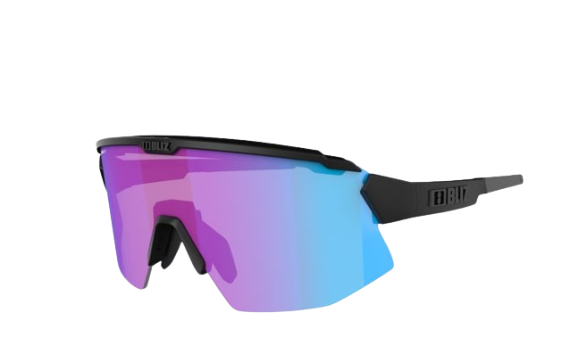 Sonnenbrille BLIZ Breeze Nano Optics| Nordic Light Begonia: Violet Blue