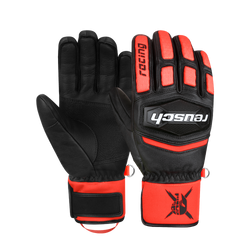 Handschuhe Reusch Worldcup Warrior Team Black/Fluo Red - 2024/25