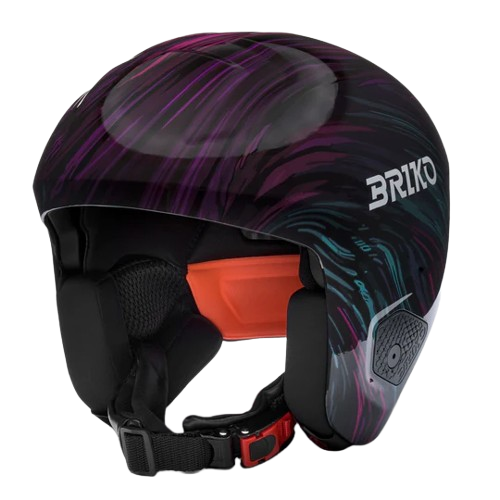 Helmet Briko Graphik Shiny Seance Violet/Black/Pink/Light Blue - 2025/26
