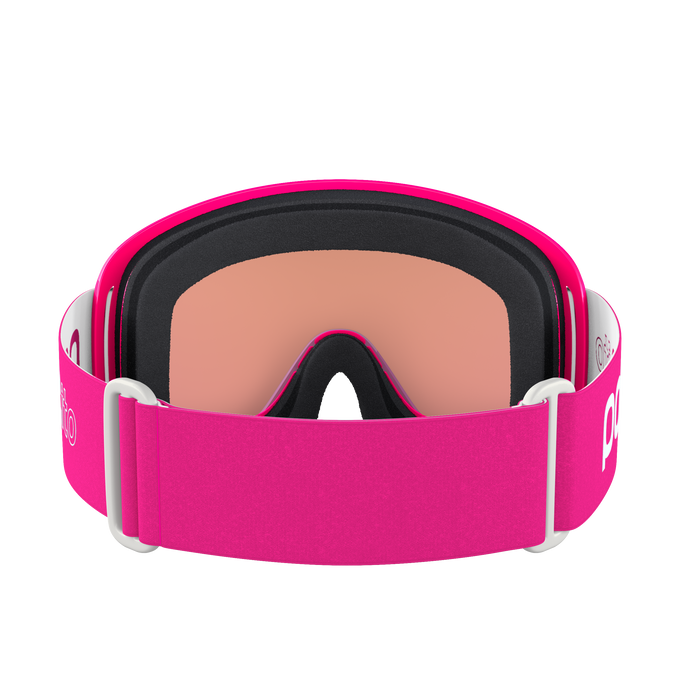 Goggles POC POCito Opsin Fluorescent Pink/Partly Sunny Light Orange - 2025/26