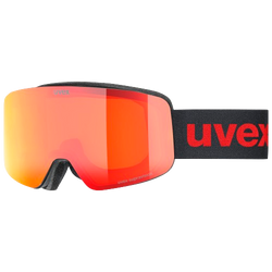 Goggles Uvex PWDR FM Black Matt/Mirror Red - 2025/26