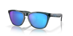 Sonnenbrille Oakley Frogskins Crystal Black w/Prizm Sapphire Polarized - 2023