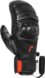 Gloves Reusch World Champ Mitten Black/Fluo Red - 2025/26