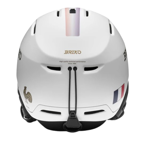 Helm Briko Aran France White/Gold - 2025/26