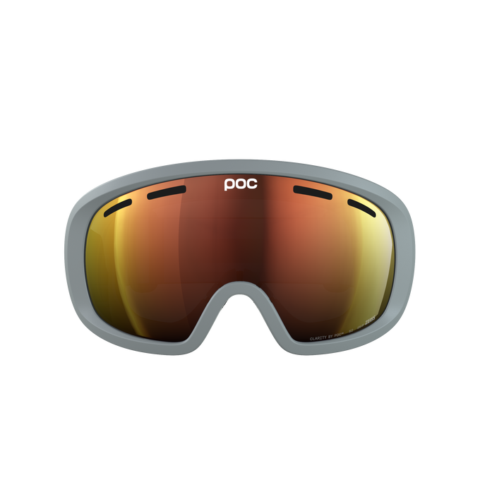 Ski goggles POC Fovea Mid Granite Grey/Partly Sunny Orange - 2025/26
