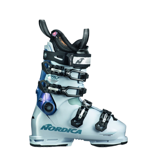 Ski boots Nordica Pro Machine 105 (GW) White-Light/Blue-Black - 2024/25