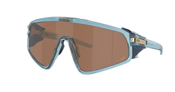 Sonnenbrille OAKLEY Latch Panel Kylian Mbappé Signature Series Prizm Tungsten Lenses / Transparent Stonewash Frame