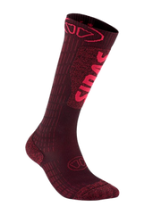 Ski socks Sidas Ski Expert Lady Burgundy - 2024/25