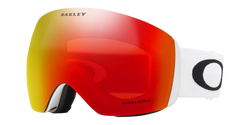 Goggles Oakley Flight Deck L Matte White Prizm Snow Torch Iridium - 2024/25