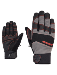 Gloves Ziener G-Work Glove Ski Alpine Frost Gray - 2023/24