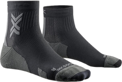 Cycling socks X-SOCKS Gravel Discover Crew Black/Charcoal - 2024