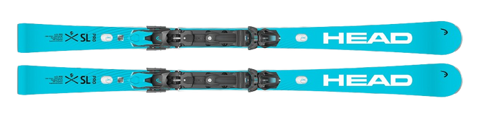 Skis HEAD Worldcup Rebles E-SL Pro + Freeflex 11 GW - 2024/25