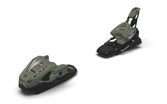 Ski bindings Marker Comp 13 FDT GW Khaki - 2025/26