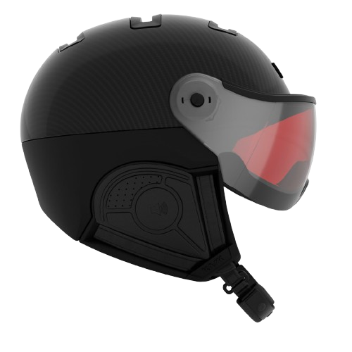 Helm KASK Elite Visor Vibes Photochromatic Carbon Black - 2025/26