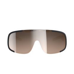 Sonnenbrille POC Aspire Mid Uranium Black/Brown Silver Mirror - 2024/25