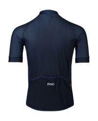 Fahrradtrikot POC M's Essential Road Logo Jersey  Calcite Blue/Dark Calcite Blue - 2024