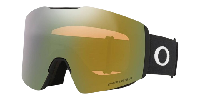 Brille Oakley Fall Line L Matte Black Prizm Sage Gold - 2024/25