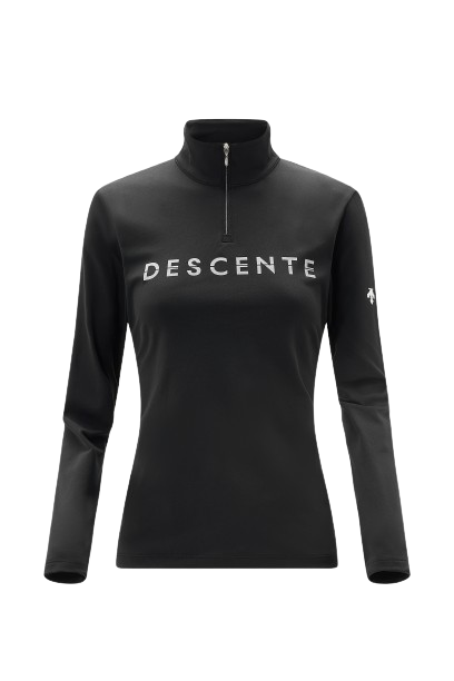 Turtleneck Descente Chest Logo Black - 2024/25