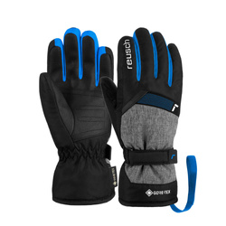 Handschuhe REUSCH Flash GORE-TEX Junior Black/Black Melange/Brilliant Blue - 2022/23