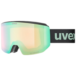 Brille Uvex lace ATTRACT FM Black Matt/Mirror Opal + spare lens - 2025/26