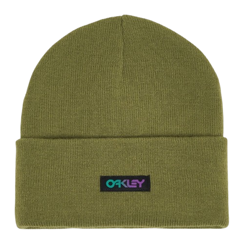 Mütze Oakley B1B Gradient Patch Beanie Army Green