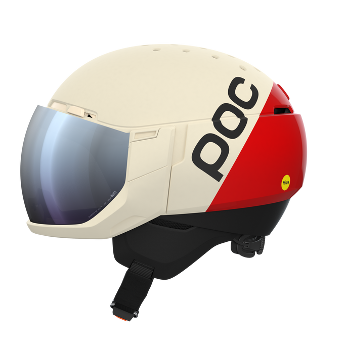 Helm POC Levator MIPS Rouge/Blanc - 2025/26