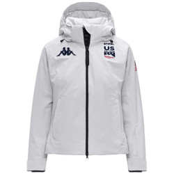 Ski jacket Kappa 8CENTO 810 US Grey Lt Lead - 2025/26