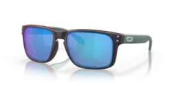 Sunglasses OAKLEY Holbrook Prizm Sapphire Lenses/Matte Black-Red Colorshift Frame - 2023