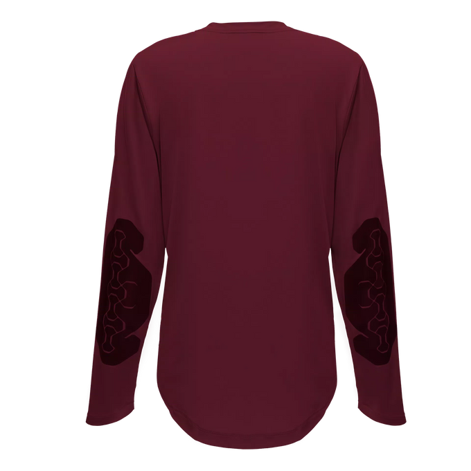 Cycling jersey Dainese HgROX Jersey Ls WMN Windsor Wine